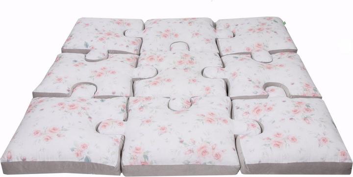 Immagine prodotto Lulando Coperta per bambini 145 x 145 cm, Rose Puzzle