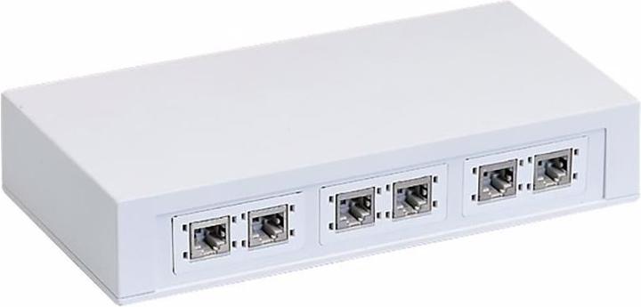Image du produit R&M Logement 3x2 port vide, blanc (Accessoires réseau)
