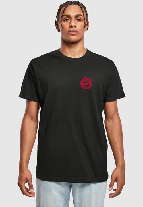 Produktbild FC Bayern München Logo Red T-Shirt Round Neck - 115365 (5XL)
