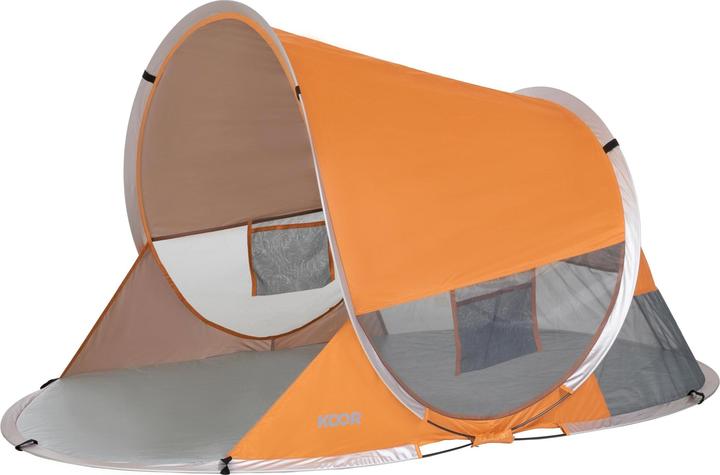 Immagine prodotto Koor Tenda da spiaggia pop-up L, Pesca (tenda da spiaggia, 1.50 kg, 2 persone)