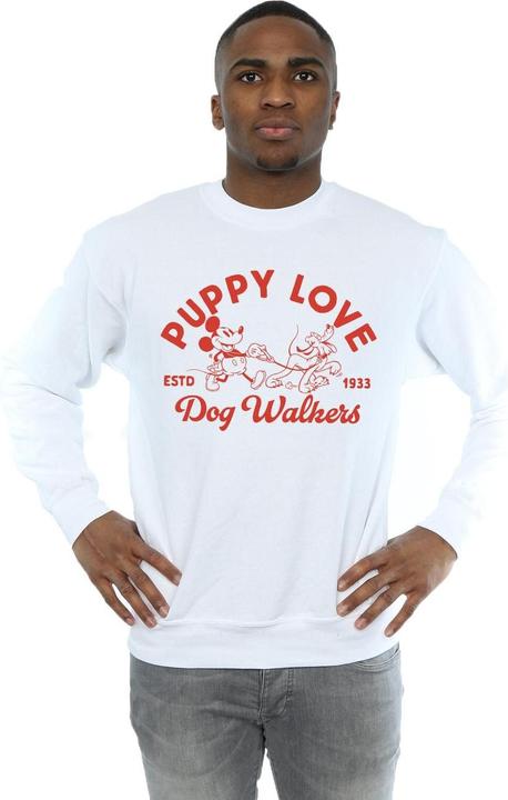 Immagine prodotto Disney Mickey Mouse Puppy Love Felpa Uomo (L)