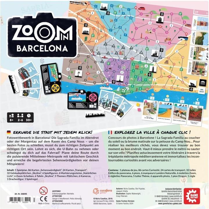 Immagine prodotto Game Factory Zoom a Barcellona (Multilingue)