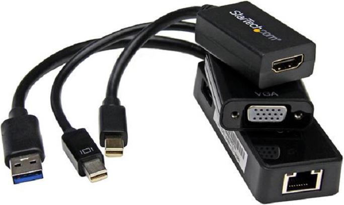 StarTech 3-in-1 Surface Pro Adapter Kit (Ethernet / Lan, VGA, HDMI, 7.62 cm)