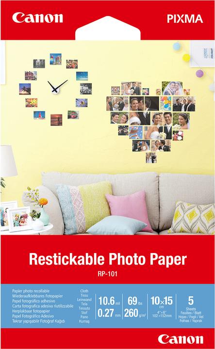 Produktbild Canon RP-101 (260 g/m², 10 x 15 cm, 5 x)