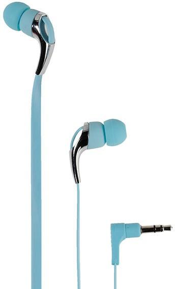 Image du produit Vivanco Neon Buds Casque filaire intra-auriculaire bleu, métallique (Filaire)