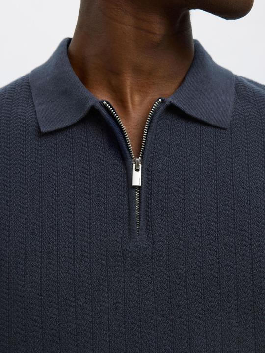 Produktbild Selected Homme Zip-up Polo shirt (M)
