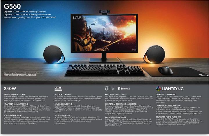 Image du produit Logitech G560