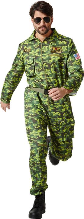 Immagine prodotto tectake Costume da uomo mimetico pilota aeronautica (XXL)