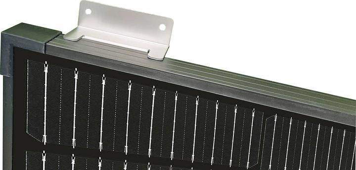 Immagine prodotto Schwaiger Set di montaggio di moduli solari per tetti piani con staffa a Z, set da 4