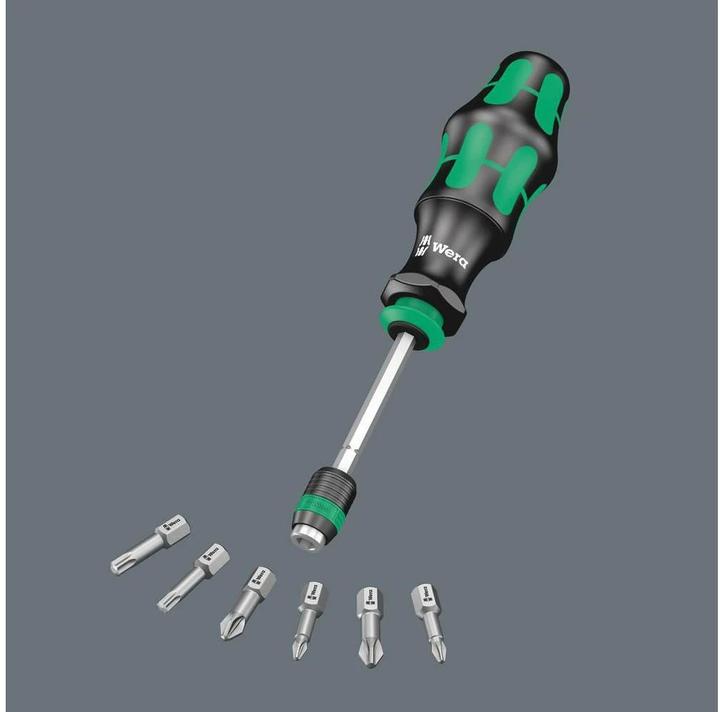Produktbild Wera Kraftform Kompakt 20 (1,0 x 5,5 mm / 1,2 x 6,5 mm / PZ 1 / PZ 2 / PH 1 / PH 2)