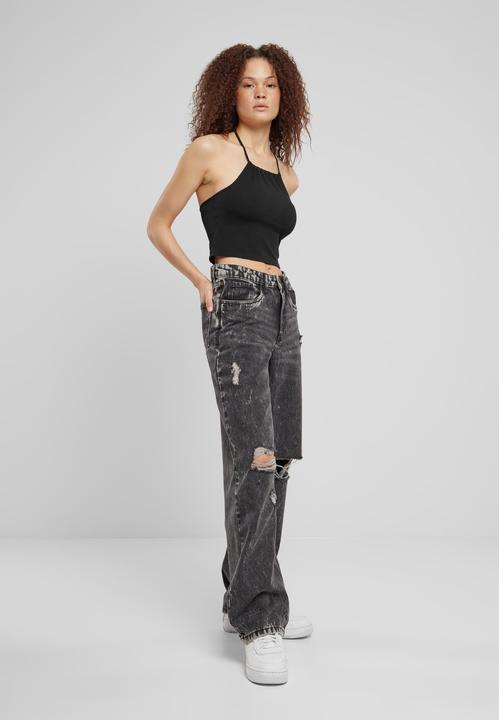 Image du produit Urban Classics Ladies Cropped Neckholder Top 2-Pack (XS)