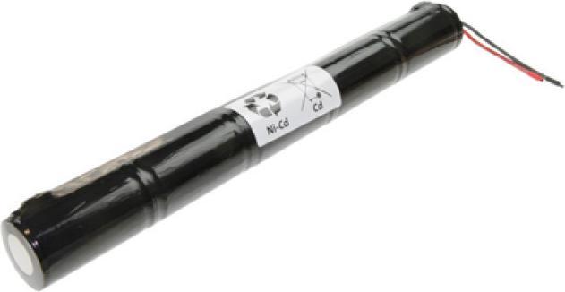 Produktbild Saft Notbeleuchtungs-Akku L1x5 VNT D mit Kabel 10cm mit offener Litze 6V, 4000mAh (1 Stk., 4000 mAh)