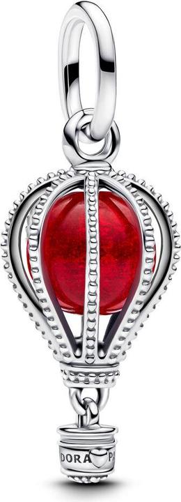 Image du produit Pandora Hot Air Balloon Murano Glass Dangle Charm (Argent sterling 925)