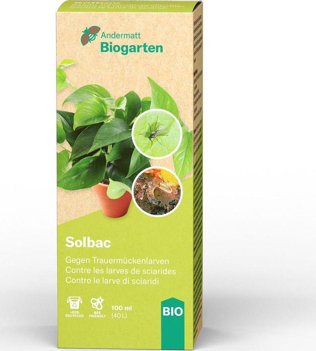 Actual product image Andermatt Biogarten Solbac liquid 0.1L (Fungus gnats)