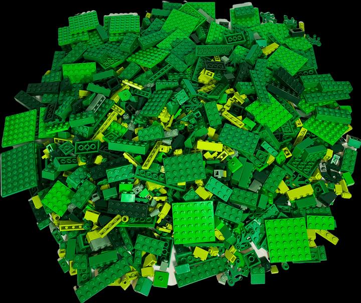 Immagine prodotto LEGO Pietre verdi miste (Accessori LEGO)