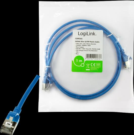 Productafbeelding LogiLink Netwerkkabel (STP, CAT6a, 3 m)