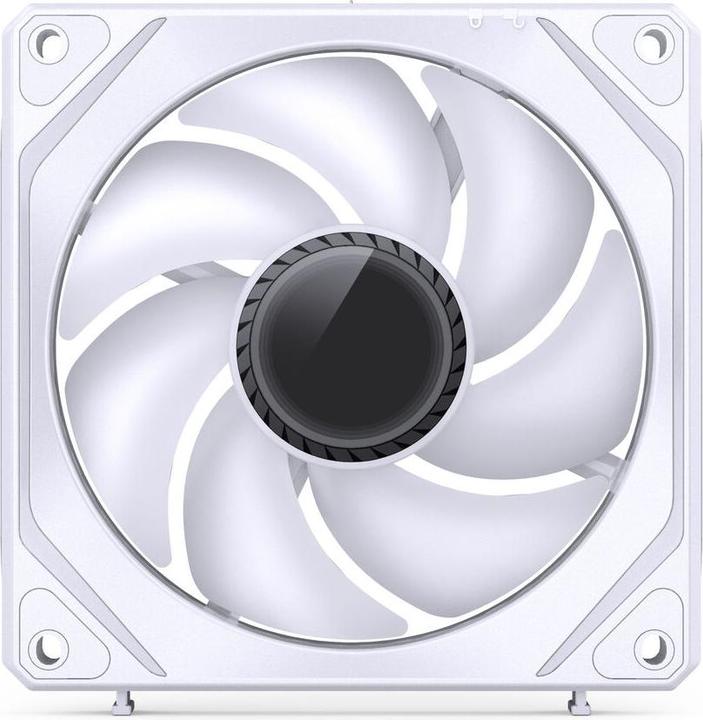 Produktbild Jonsbo ZL-120W PWM ARGB Lüfter 3er Pack, reguläre Ausrichtung - 120mm, weiss (120 mm, 3 x)