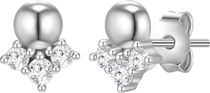 Immagine prodotto Glanzstücke München Palla da donna in argento sterling con zirconia cubica - 31464 (Argento)