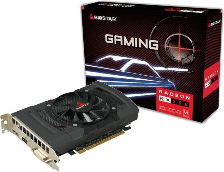 Image du produit Biostar Radeon RX550 AMD Radeon RX 550 GDDR5 (4 Go)