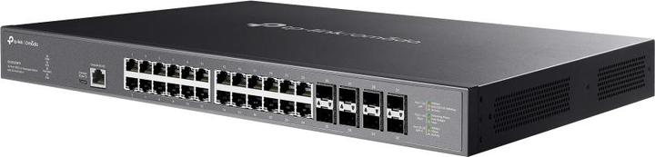 Produktbild TP-Link SX3832MPP Omada 32-Port 10GE L2+ Managed Switch 24x 10G RJ45 PoE++ Ports 8x 10G SFP+ Slots (32 Ports)