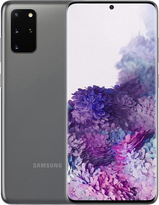 Samsung Galaxy S20+ EU (128 GB, Cosmic Gray, 6.70", Hybrid Dual SIM, 64 Mpx, 4G)