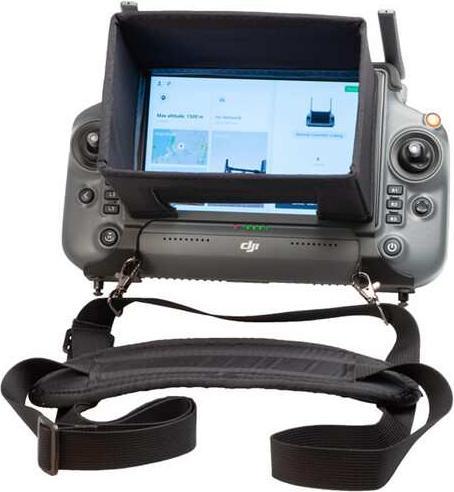 Immagine prodotto Hoodman Parasole e cinghia di trasporto per DJI RC Plus (Protezione dall'abbagliamento del drone, Cinghia per il telecomando del drone, DJI RC)