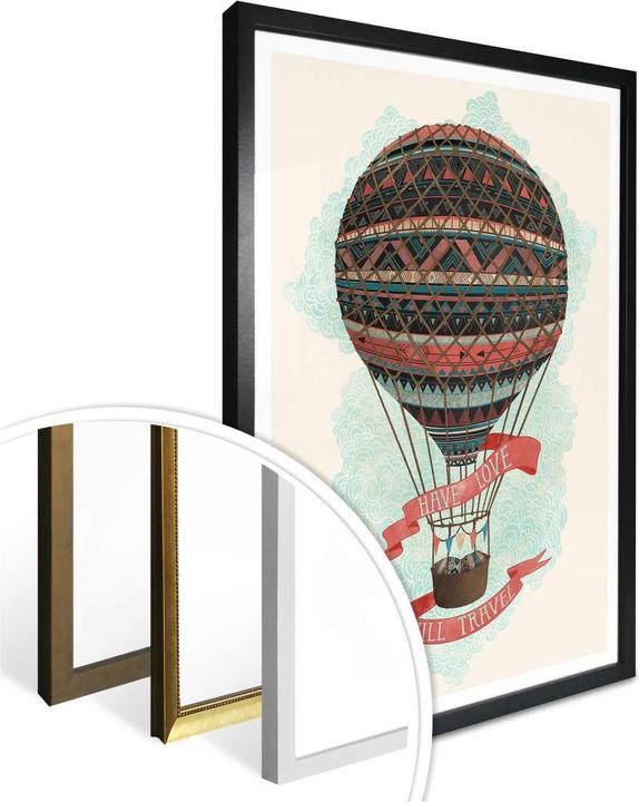 Image du produit Trenddeko Have love will travel (40 x 50 cm)
