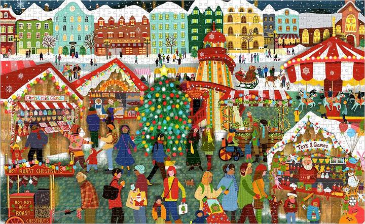 Actual product image Ravensburger Puzzle da 1000 Pezzi - Mercatino di Natale (1000 pieces)