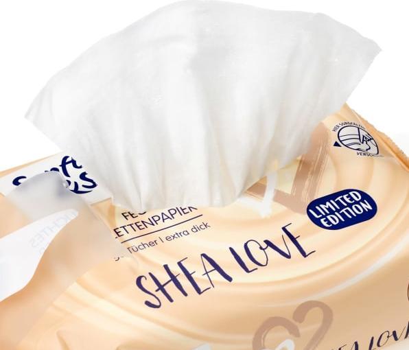 Image du produit dm Sanft&Sicher Amour de karité (150 x)