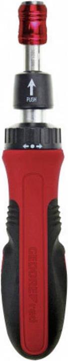 Actual product image Gedore Red Ratchet screwdriver Telescopic blade