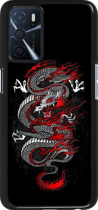 Actual product image PhoneLook Cover Japanese style Dragon Tattoo Red Black