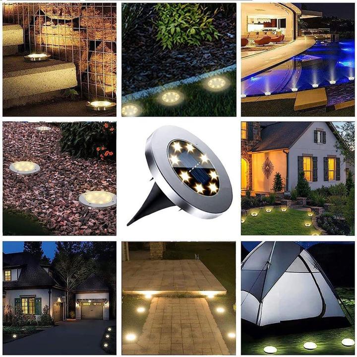 Image du produit GuGus Lumière solaire au sol LED (800 lm, Étanche)