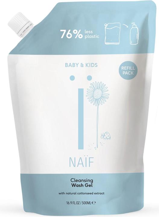 Naïf Baby & Kids Cleansing Wash Gel Refill
