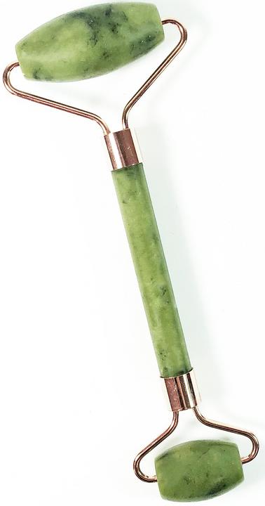 Image du produit PhoneLook Rouleau de massage double face en pierre de jade Soins du visage Accessoires anti-âge