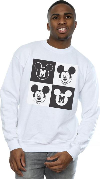 Produktbild Disney Mickey Mouse Smiling Squares Sweatshirt (XXL)