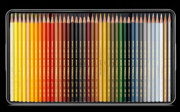 Produktbild Caran d'Ache Prismalo Aquarelle Metallschachtel (Mehrfarbig, 80 x)