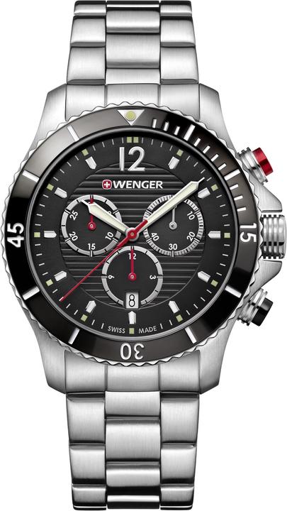 Wenger Seaforce (Analoguhr, Taucheruhr, 43 mm)