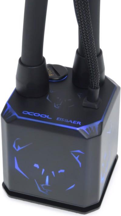 Actual product image Alphacool Eisbaer Aurora 240 CPU Digital RGB