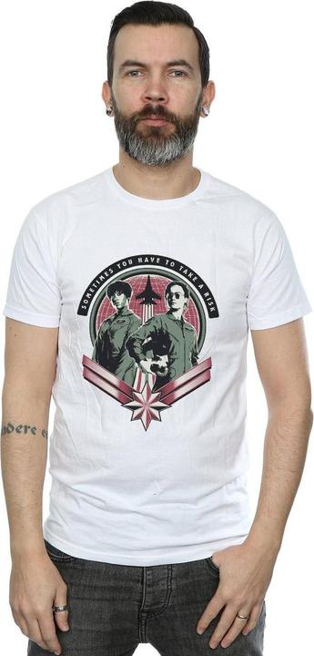 Immagine prodotto Captain Take A Risk Maglietta Uomo (3XL)