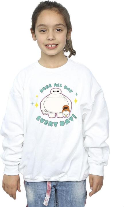 Image du produit Disney - Sweat BIG HERO BAYMAX HUGS EVERYDAY - Fille (128)