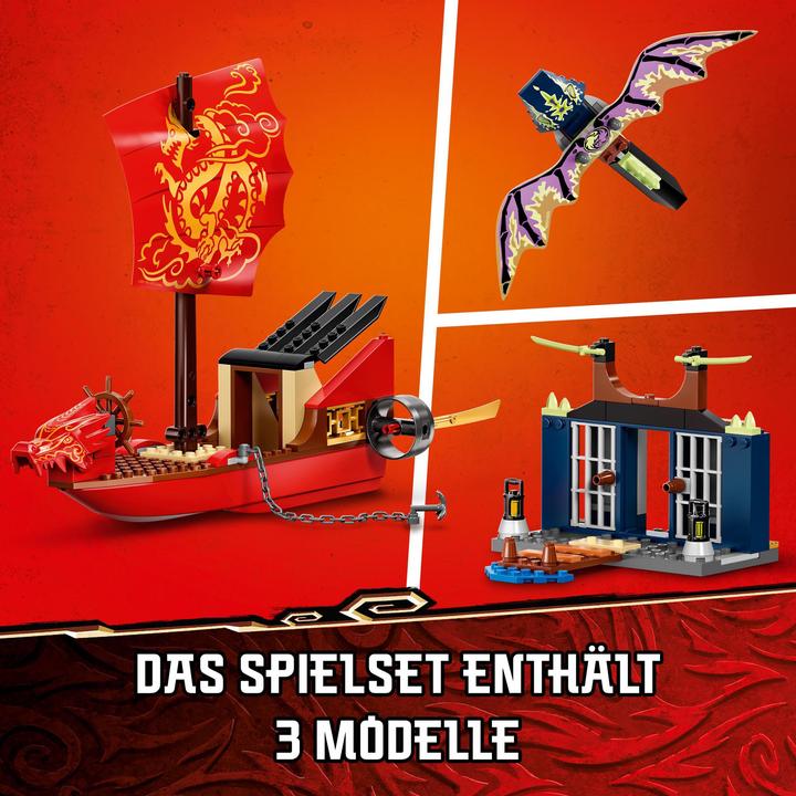 Actual product image LEGO Flight with the Ninja Flying Glider (71749, LEGO Ninjago)