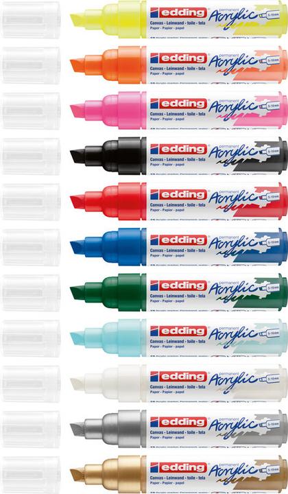 Produktbild Edding Acrylmarker 5000 (Neonpink, 10 mm, 1 x)