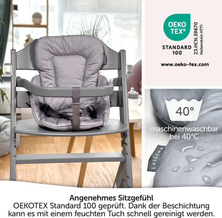 Produktbild La Loona LaLoona Sitzverkleinerer für Hochstühle Sitzverkleinerer für bebeconfort Timba Hochstuhl -