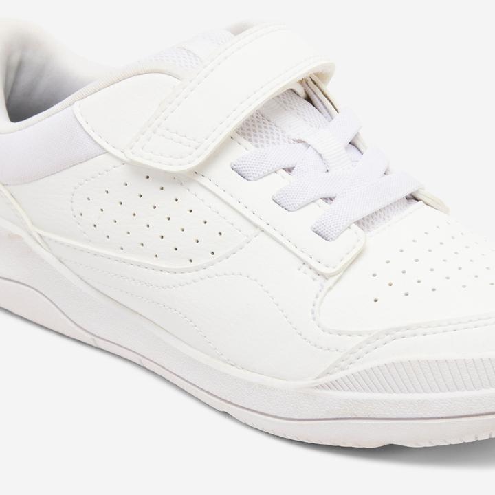 Immagine prodotto Decathlon Scarpe sportive per bambini con lacci/velcro - Playventure Yard bianco (39)