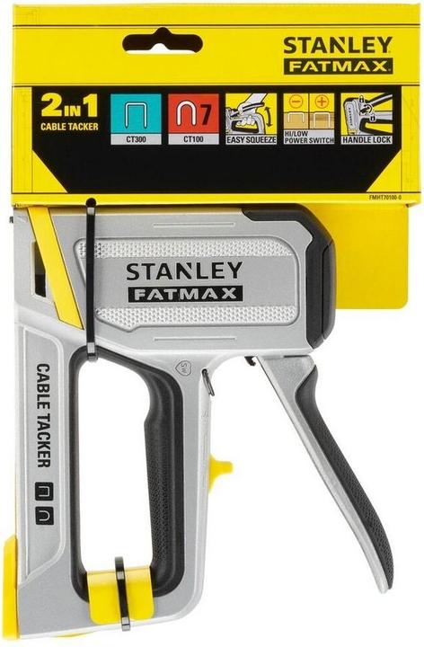 Actual product image Stanley Handtacker für Kabelklammern