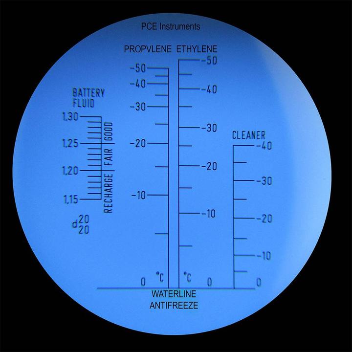 Produktbild PCE Instruments PCE-SG Frostschutzmittel Refraktometer (Messgerätkoffer)