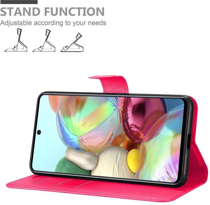 Actual product image Cadorabo Book with stand function cover (Samsung Galaxy A71 5G)