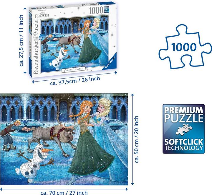 Immagine prodotto Ravensburger Disney Frozen (1000 pezzi)