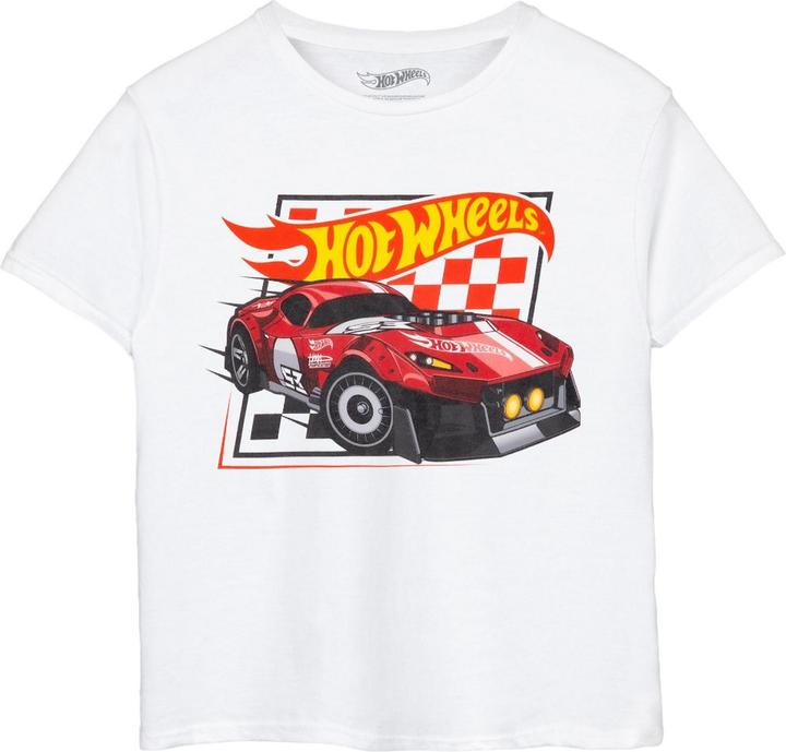 Actual product image Hot Wheels Boys Checkerboard T-Shirt (128)