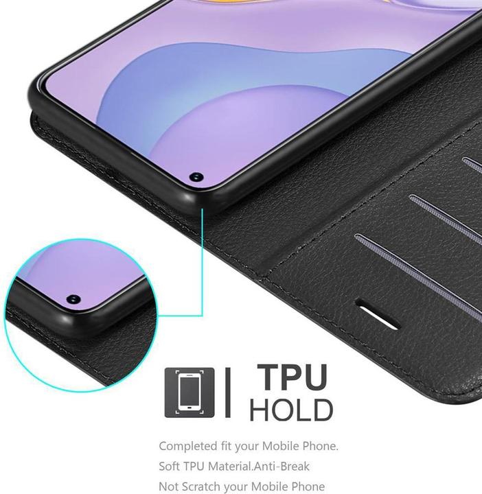 Actual product image Cadorabo Book with stand function cover (Huawei Nova 7 5G)